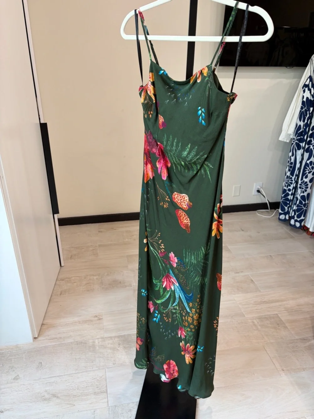 FARM RIO green Leopard Flowers Dress - Picture 14 of 14